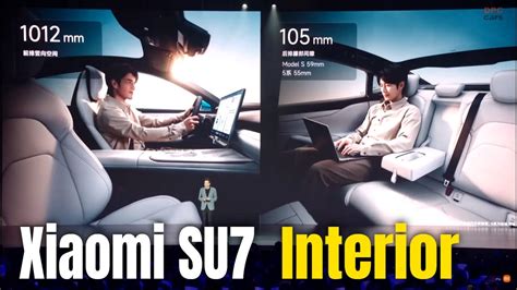 Xiaomi Su Ev Interior Cabin And Features Explained Youtube