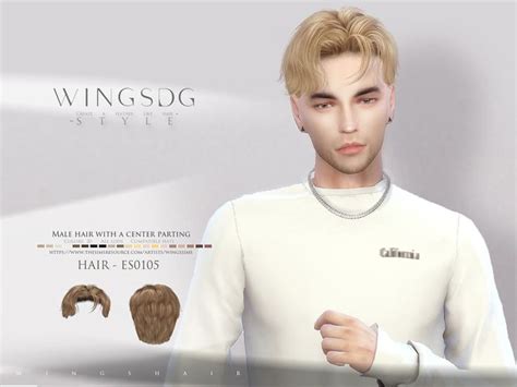 Wingssims Sims 4 Male Hairstyles Mens Hairstyles Sims 4 Hair Male