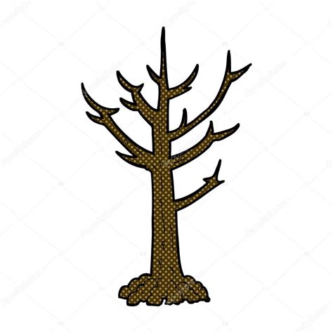 Comic Cartoon Naked Tree Stock Illustration Illustration Of Quirky