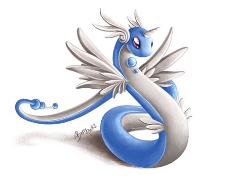 Dragonair Evolution [Art] : pokemon