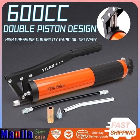 Cod High Quality Grease Gun 400cc 600cc Manila Spot With Telescopic