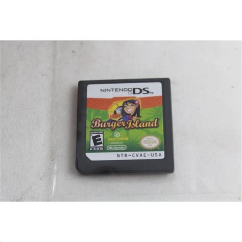 Nintendo Ds Burger Island Game Property Room