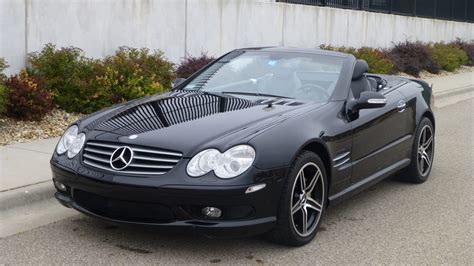 2003 Mercedes Benz Sl500 Convertible For Sale At Auction Mecum Auctions