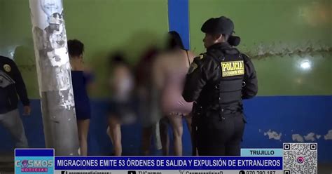 Trujillo Migraciones emite 53 órdenes de salida y expulsión de