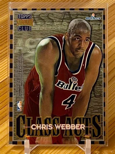 Yahoo オークション Chris Webber 1996 97 Topps Stadium Club Class