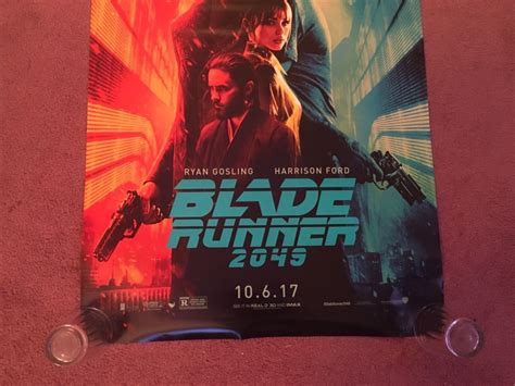 Blade Runner 2049 Original Double Sided Theatrical Promotional Poster 27x40 4568539507