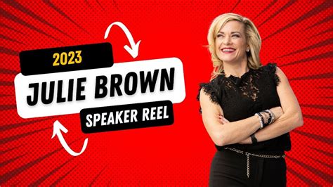 Speaker Reel Julie Brown Youtube