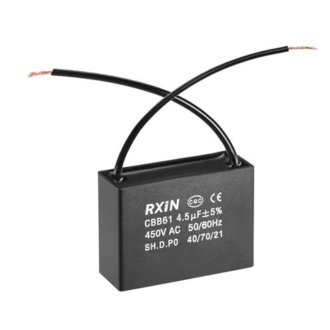 Buy Sourcing Cbb Run Capacitor V Ac Uf Wires Metallized