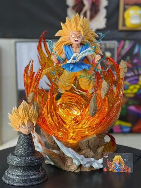 Kylin Studio SS3 Series Kid Goku 1 4 With Extra Head Hobbies