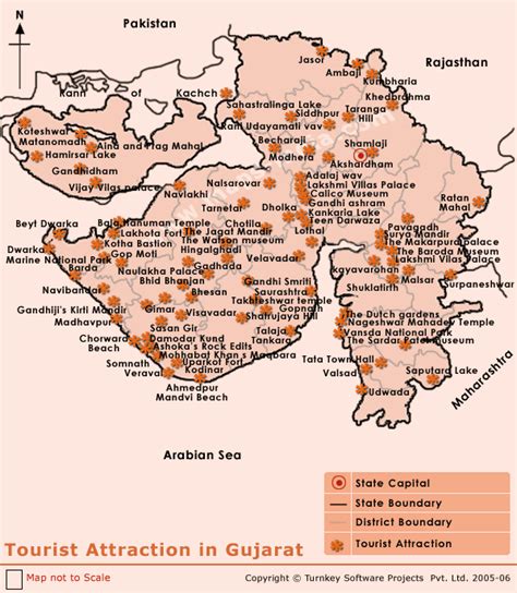 Gujarat Tourist Attractions , Tourist Attractions Gujarat