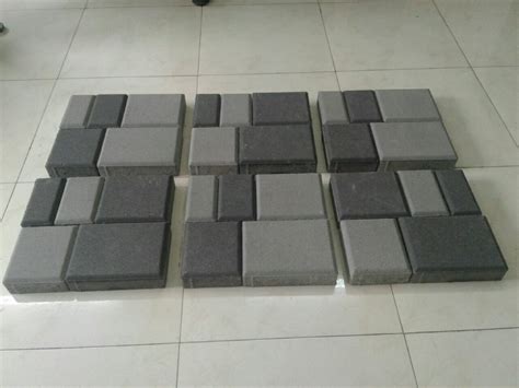 Vmp Concrete Tiles Shot Blaster Paver Block Thickness 60 Mm