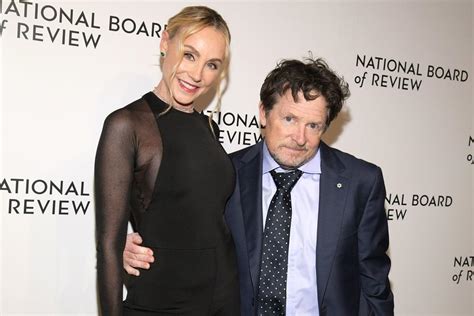 Michael J Fox And Wife Tracy Pollan Have A Date Night At National