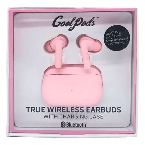 Audífonos Coolbuds Bluetooth Tws Pink