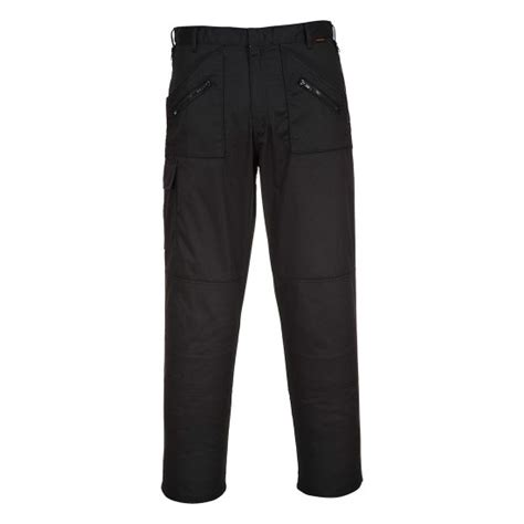 Pantaloni De Lucru Rezistenti 11 Buzunare Tercot 245g M2 S887 Negru