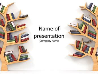 Library PowerPoint Template For Presentation Google Slides 45 OFF