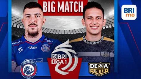 Link TV Online Indosiar Live Streaming Arema FC Vs Dewa United Liga 1