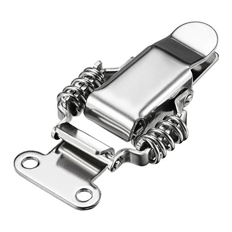 Uxcell 304 Stainless Steel Spring Loaded Toggle Latch Catch Clamp 95mm