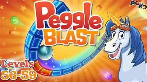 Pogo Games Peggle Blast Levels 56 59 YouTube