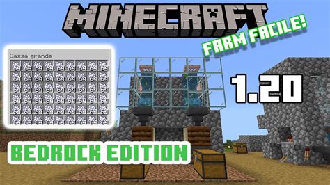 La Migliore FARM Di FARINA D OSSA Bone Meal Per Bedrock MINECRAFT