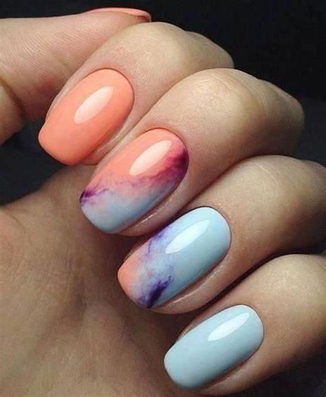 Unusual Watercolor Nail Art Ideas That Looks Cool Addicfashion