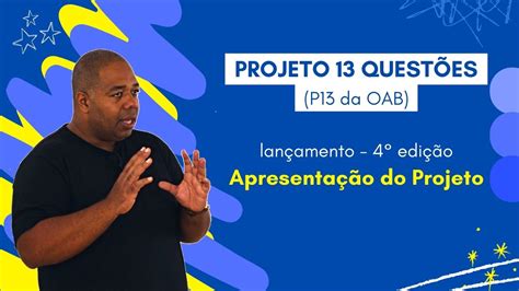 Projeto Quest Es Edi O Exame Da Oab Apresenta O Como