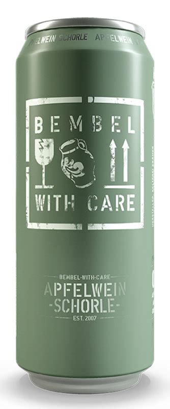 Bembel With Care Apfelwein Schorle Karton X L Dose Einweg Ihr