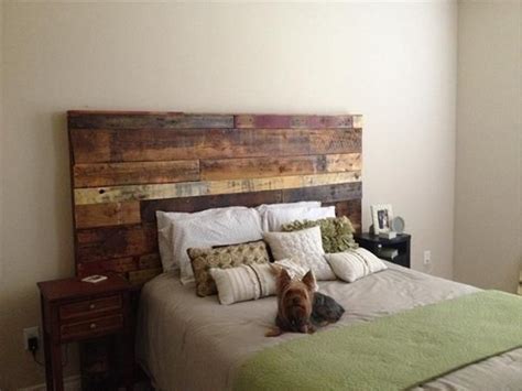 Creative Pallet Headboard Ideas Wood Pallet Ideas