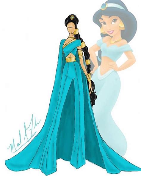 Designer Reimagines Disney Princess Gowns As Gorgeous Fashion