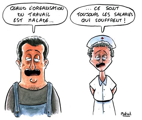 Souffrance au travail Les dessins de Bésot