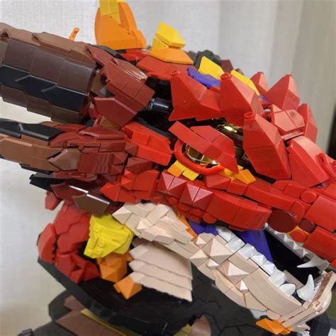 QUNLONG LN1008 | Qunlong LN1008 The Legendary Flame Dragon | Pieces ...
