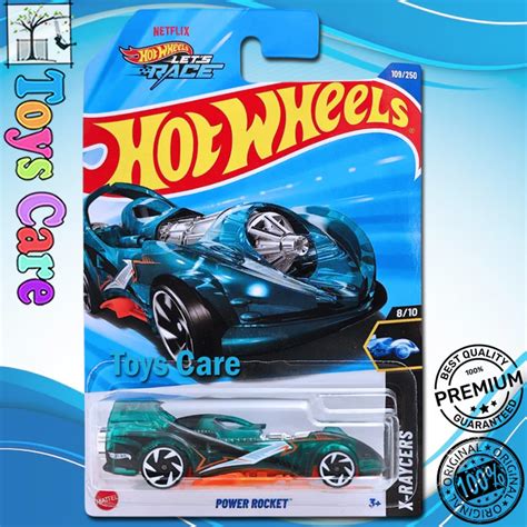 Jual Hot Wheels Power Rocket Hijau X Raycers Shopee Indonesia