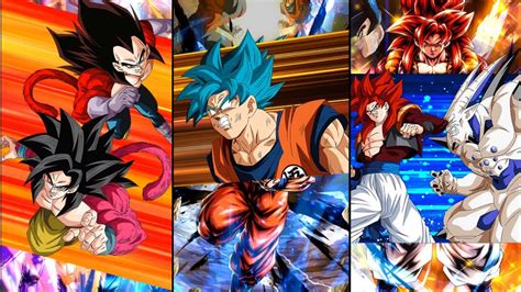 All LF Characters Special Card Art Animation Dragon Ball Legends