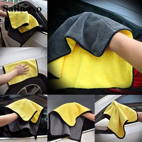 Sailnovo 1PC Car Wash Towel Microfiber Towel Car Cleaning Durable Soft