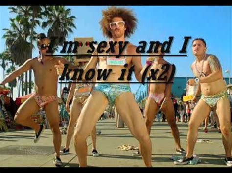 Lmfao I M Sexy And I Know It Lyrics Youtube