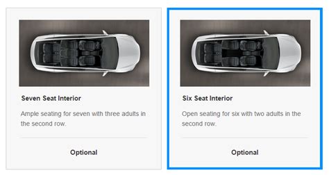 Tesla updates Model X options to add a 6-seat configuration | Electrek