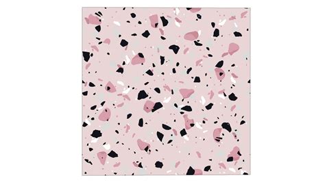 Arts Papel De Parede Terrazzo Rosa D Warehouse