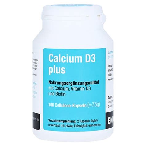 Erfahrungen zu Calcium D3 Plus Kapseln 100 Stück medpex