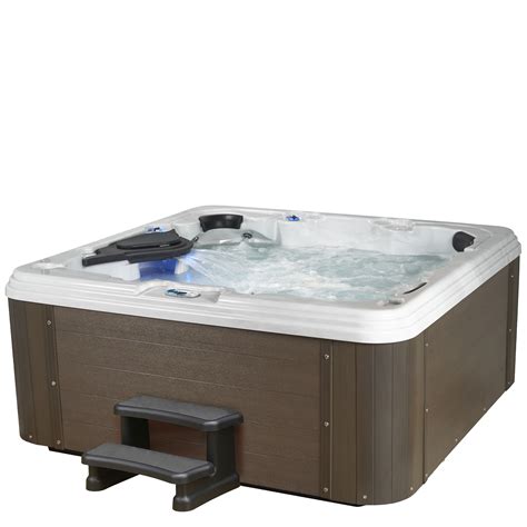Aqualife By Strong Spas Aqualife Select Series Person Jet Acrylic Lounger Hot Tub With