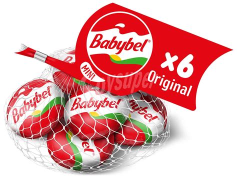 Babybel Mini Queso 6 Porciones Bolsa 120 Gr