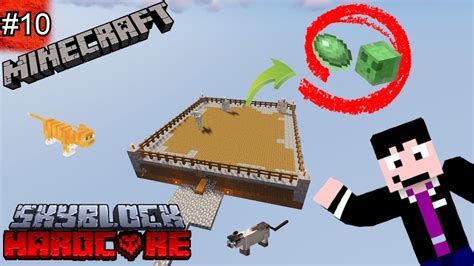 MINECRAFT SKYBLOCK Mais En HARDCORE 10 De La Compagnie YouTube