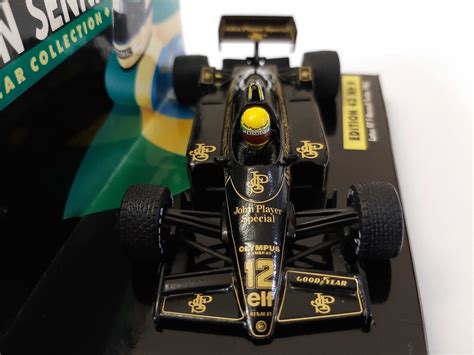 Ayrton Senna F1 Lotus 97 T Renault Turbo 1985 Minichamps Águas Livres