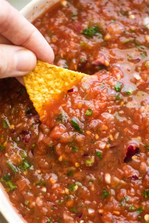 Easy Homemade Salsa