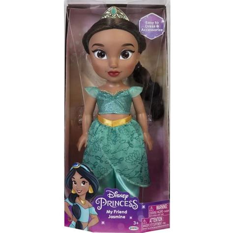 Bebeboutik DISNEY PRINCESS Poupée Princesse Jasmine en plastique 38 cm