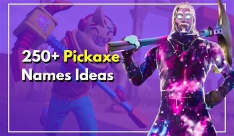 250 Pickaxe Names To Show Off Your Mining Skills