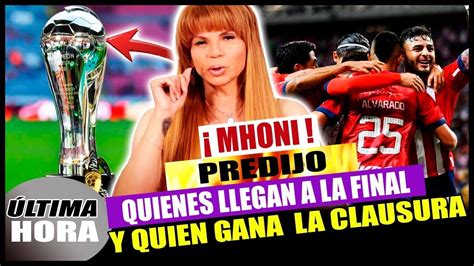 Mhoni Vidente Lanza Nueva Predicción Que Les Espera Las Chivas Serán