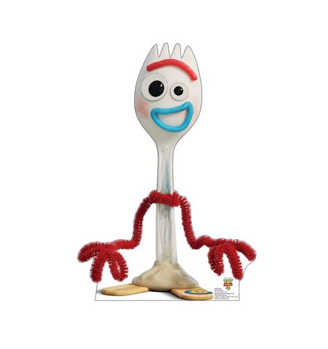 Free Shipping Toy Story 4 Forky Cardboard Stand Up 2ft 8in