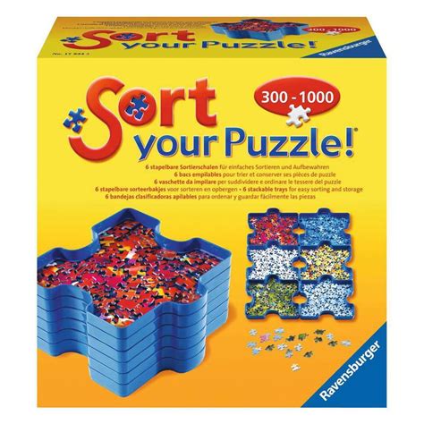 Sort Your Puzzle 300 - 1000pc - Mind Games