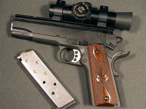 How To Mount Scope Rails On A 1911 For Bullseye Competition Firearms News