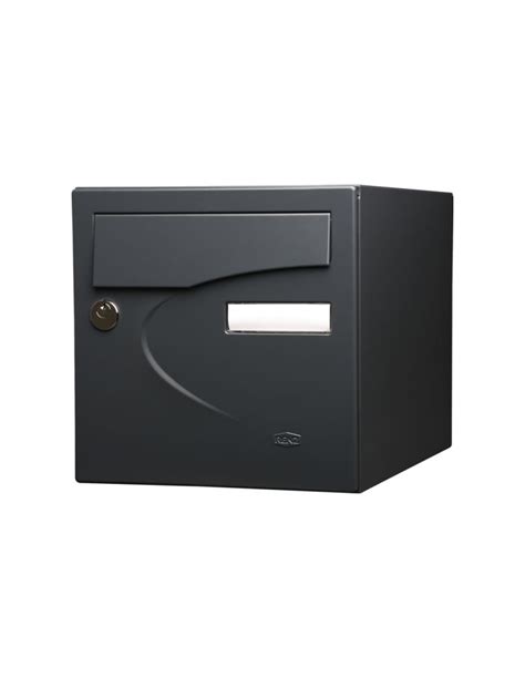 Boîte aux lettres PREFERENCE 1 PORTE gris anthracite 7016 RENZ