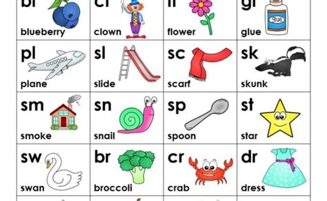 Free Printable Blend And Digraph Worksheets Rainy Weathers